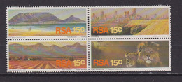 SOUTH AFRICA - 1975 Tourism 15c Block Of 4 Never Hinged Mint - Neufs
