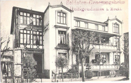 HEILIGENDAMM B Bad Doberan Gummistempel Soldaten Genesungsheim Für Pension Mellendorf Autograf Adel 14.5.1918 TOP-Erha - Heiligendamm