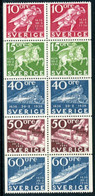 SWEDEN 1972 Tercentenary Of The Swedish Post MNH / **.  Michel 765-69 - Ungebraucht