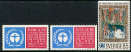 SWEDEN 1972 UN Environment Conference MNH / **.  Michel 758-59 - Ungebraucht