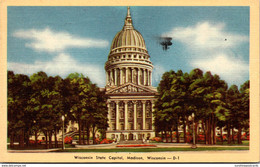 Wisconsin Mdison State Capitol Building 1947 Dexter Press - Madison