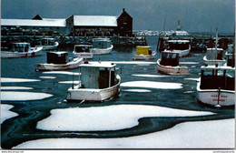 Massachusetts Cape Cod Rockport Harbor After A Northeaster - Cape Cod