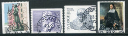 SWEDEN 1972 Anniversaries Of Personalities Used.  Michel 742-45 - Gebruikt