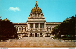 Pennsylvania Harrisburg Front Entrance Main Capitol Building - Harrisburg