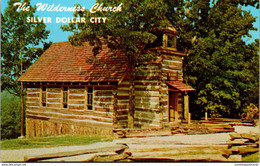Missouri Branson Marvel Cave Park Silver Dollar City The Wilderness Log Church 1965 - Branson