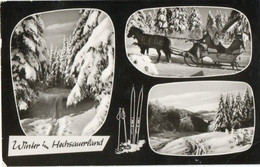 WINTER IM HOCHSAUERLAND - REAL PHOTO - F.P. - STORIA POSTALE - Meschede