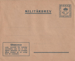 Schweden - Militärbrev - Militaire Zegels