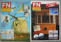 REVUE FN FILATELIA NUMISMATICA N° 57 De Juin 1989 Et 93 D'octobre 1992 - French (from 1941)