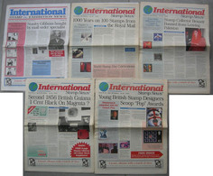 REVUE INTERNATIONAL STAMP NEWS Spring'98, Dec'98, Feb'99, Apr'99, June'99 - French (from 1941)