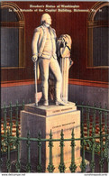 Virginia Richmond Houdon's Statue Of Washington In Rotunda Of Capitol Building - Richmond