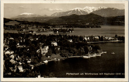 34640 - Kärnten - Pörtschach Am Wörthersee Mit Hochobir - Gelaufen 1938 - Pörtschach