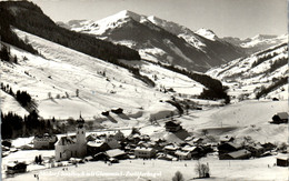 34788 - Salzburg - Saalbach Mit Glemmtal , Zwölferkogel , Skidorf - Gelaufen 1960 - Saalbach