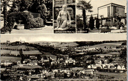 35035 - Oberösterreich - Bad Schallerbach , Quelle , Brunnenfigur , Kurhaus , Mehrbildkarte - Gelaufen 1964 - Bad Schallerbach