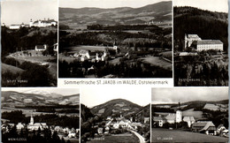 35042 - Steiermark - St. Jakob Im Walde , Vorau , Wenigzell , Festenburg , Waldbach , Mehrbildkarte - Gelaufen 1967 - Hartberg