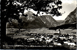 35045 - Steiermark - Gröbming Mit Stoderzinken , Panorama - Gelaufen 1973 - Gröbming