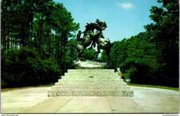 South Carolina Myrtle Beach Fighting Stallions At Entrance To Brookgreen Gardens - Myrtle Beach