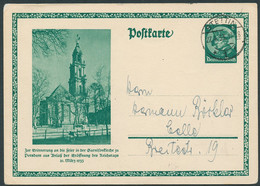DT.REICH 1933, SONDER-PK P 248, REICHSPARTEITAG POTSDAM, STPL STETTIN - Covers & Documents