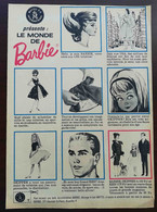 Publicité BARBIE -LE MONDE DE Barbie."Hello,je Suis BARBIE,votre Amie Aux 1001 Toilettes! "BARBIE,SKIPPER,KEN. - Barbie