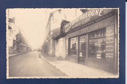 CPA à Identifier Carte Photo Commerce Shop écrite Bazar De Sologne Voir Dos - A Identificar