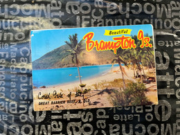 (Booklet 142 - 25-6-2022) Australia - Posted - QLD - Brampton Island - Produced By Murray Views ("seal") RTS - Great Barrier Reef