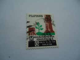 PHILIPPINES  USED    STAMPS NATIONAL  TREE - Philippinen