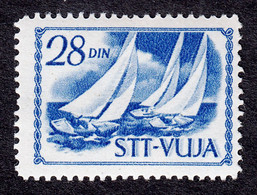 Trieste Zone B STT VUJNA 1952 Italia Yugoslavia Slovenia Sports Sailing MNH - Other & Unclassified