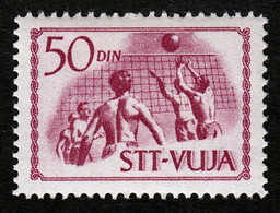 Trieste Zone B STT VUJNA 1952 Italia Yugoslavia Slovenia Sports Voleyball MNH - Sonstige & Ohne Zuordnung
