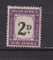 SOUTH AFRICA - 1948 Postage Due 2d Used As Scan - Segnatasse