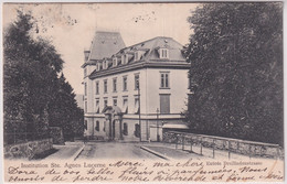 Institution Ste. Agnes Lucerne / Luzern - Entrée Dreilindenstrasse - LU Luzern