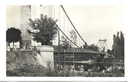 82 - VERDUN-SUR-GARONNE - Le Pont Suspendu, Portée 151 Mètres - Semi Moderne Petit Format - Verdun Sur Garonne