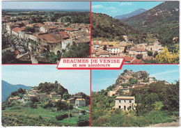84. Gf. BEAUMES DE VENISE Et Ses Alentours. 4 Vues. 95776 - Beaumes De Venise