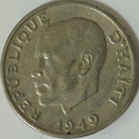 Haiti - 5 Centimes, 1949, KM# 57 - Haití