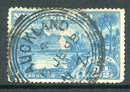 New Zealand 1898 Pictorials - No Wmk. - 2½d Lake Wakitipu Used (SG 249) - Usados