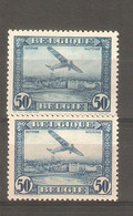 D136/ Belgique - België PA 1 (2) Nuance Couleur - Kleurtint ** - Unused Stamps