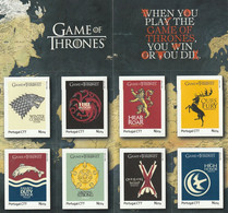 Portugal 2021 Game Of Thrones Booklet 8v. ** (personalizado, Meu Selo) - Unused Stamps