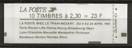 FRANCE: **, CARNET Moderne, N° YT 2614-C11, Conf 9-3, TB - Non Classificati