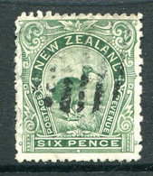 New Zealand 1898 Pictorials - No Wmk. - 6d Kiwi Used (SG 254) - Usados