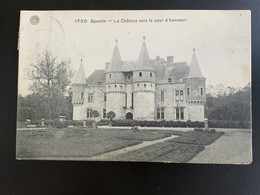 Spontin - Le Château Vers La Cour D’Honneur - Yvoir