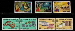 Iles Salomon (1975-77) -   Noel - Monnaies - Neufs** - MNH - Isole Salomone (...-1978)