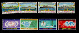 Saint-Vincent (1974) - Navires - UPU    - Neufs** - MNH - St.Vincent (...-1979)