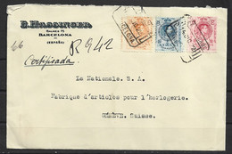 Lettre De 1922 ( Espagne ) - Storia Postale