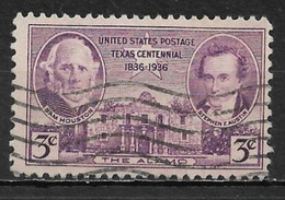 United States 1936. Scott #776 (U) Texas Centennial   *Complete Issue* - Gebraucht