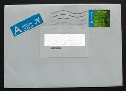 2022 Belgium To Canada Cover - Storia Postale