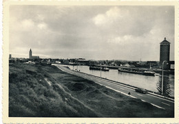 ZELZATE =   KANAAL VAN TERNEUZEN EN PANORAMA VAN ZELZATE - Zelzate