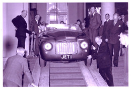 17199 " ROVER JET 1 PROTOTYPE (1950)  " RIPRODUZIONE SU CARTA FOTOGRAFICA-FOTO B/N Cm. 10,2 X 15,2 - Automobiles