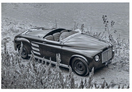 17202 " ROVER JET 1 PROTOTYPE (1950)  " RIPRODUZIONE SU CARTA FOTOGRAFICA-FOTO B/N Cm. 10,2 X 15,2 - Automobili