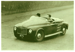 17204 " ROVER JET 1 PROTOTYPE (1950)  " RIPRODUZIONE SU CARTA FOTOGRAFICA-FOTO B/N Cm. 10,2 X 15,2 - Automobile