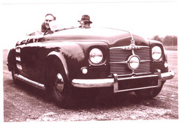 17205 " ROVER JET 1 PROTOTYPE (1950)  " RIPRODUZIONE SU CARTA FOTOGRAFICA-FOTO B/N Cm. 10,2 X 15,2 - Automobiles