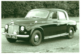 17212 " ROVER 90 (1954)  " RIPRODUZIONE SU CARTA FOTOGRAFICA-FOTO B/N Cm. 10,2 X 15,2 - Automobiles