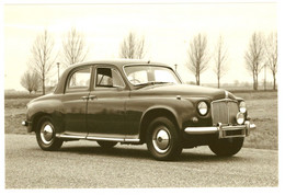 17217 " ROVER 60 (1954)  " RIPRODUZIONE SU CARTA FOTOGRAFICA-FOTO B/N Cm. 10,2 X 15,2 - Automobili